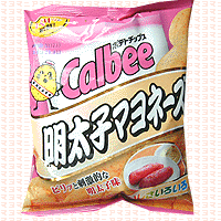 カルビー – ポテトチップス 明太子マヨネーズ